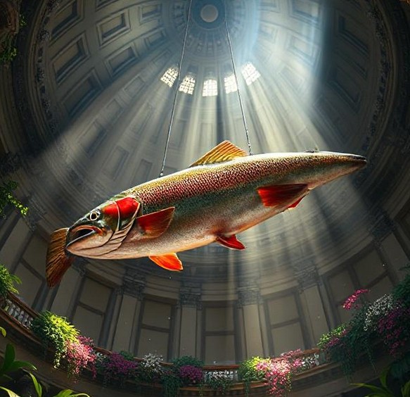Trout in Rotunda